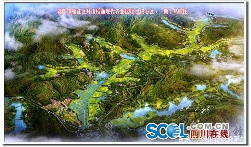 雁江丹山2萬畝稻漁現代農業(yè)園涵蓋數十個村社
