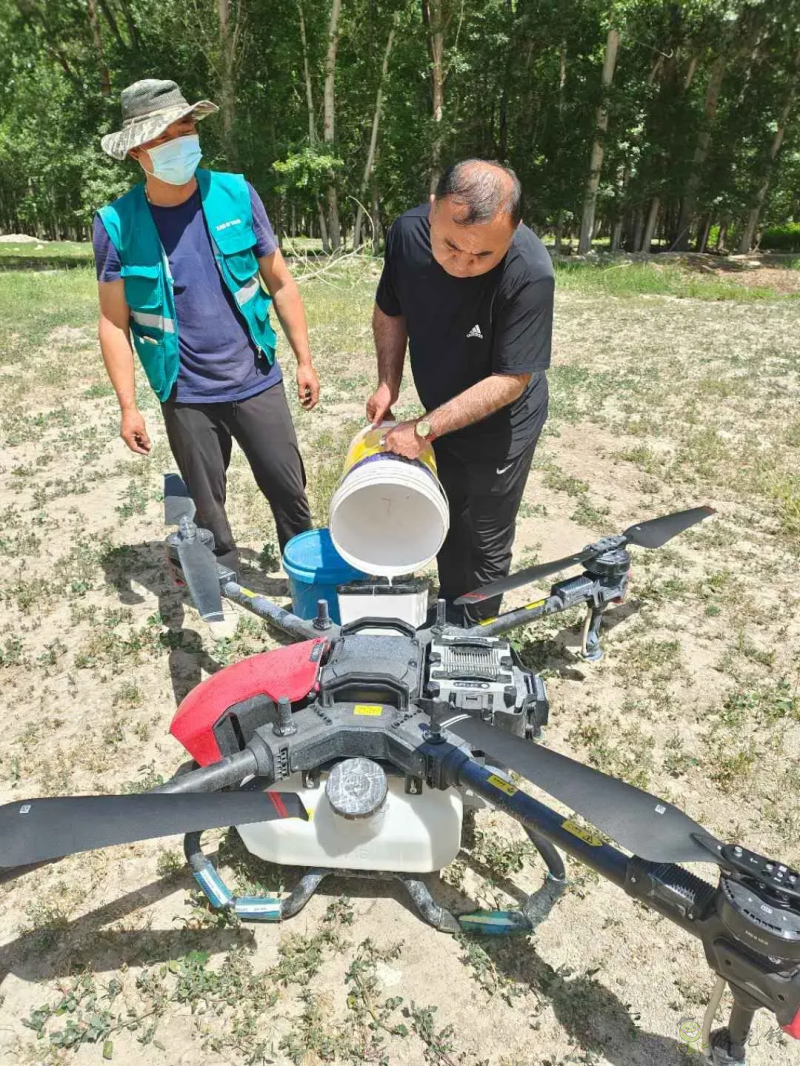 新疆 4 萬畝楊樹林蟲害爆發(fā)，極飛農(nóng)業(yè)無人機(jī)升空阻擊