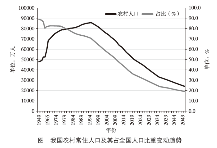 我國鄉(xiāng)村人口變動(dòng)趨勢(shì)及其對(duì)鄉(xiāng)村建設(shè)的影響